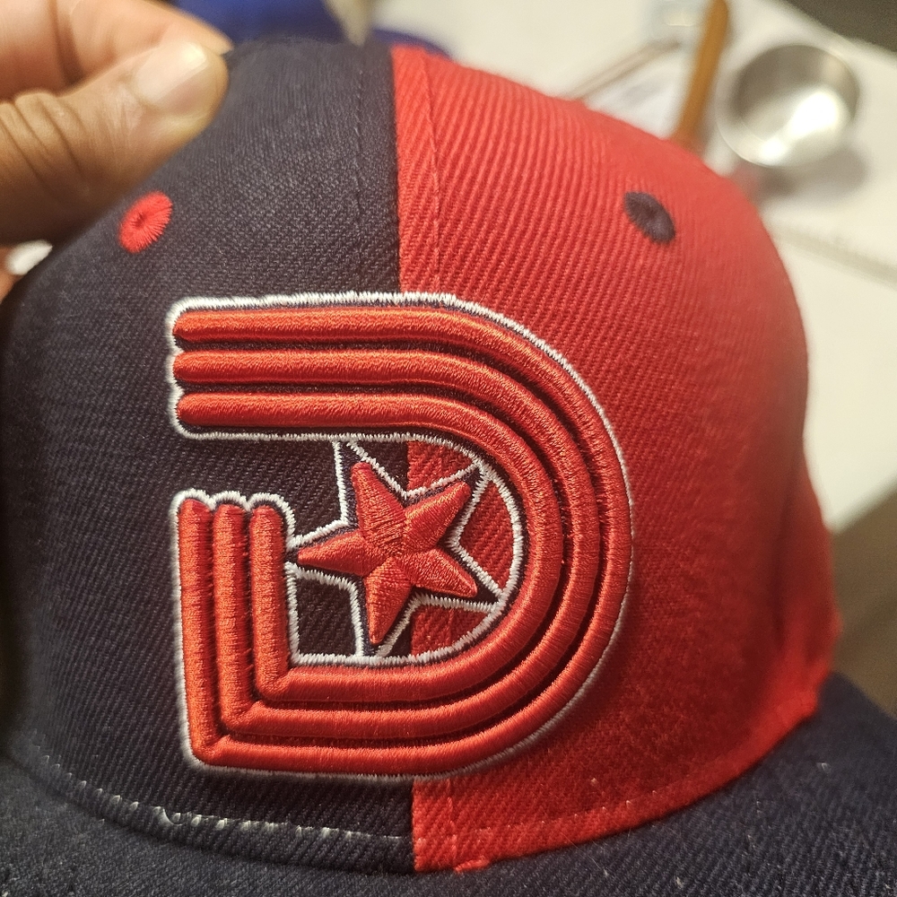 Triple D - Dallas Hat - Blue and Red